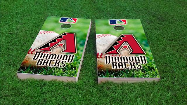  MLB (Arizona Diamondbacks) Themed Custom Cornhole Board Design