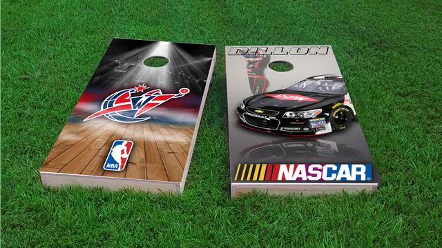 NASCAR (Austin Dillon) Themed Custom Cornhole Board Design