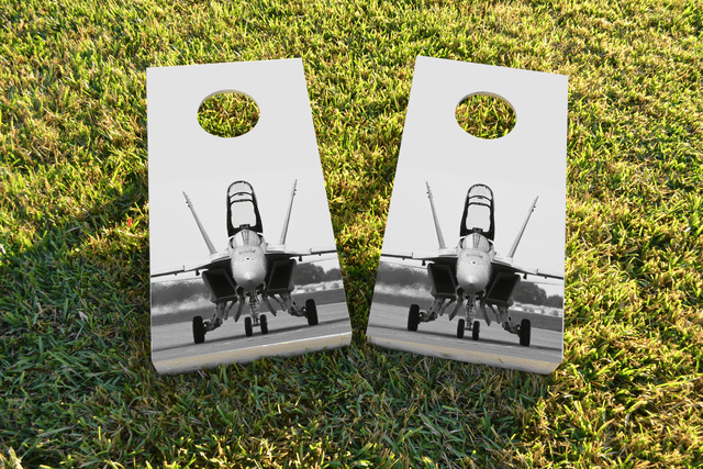 Four Jet Air Force Custom Cornhole Board