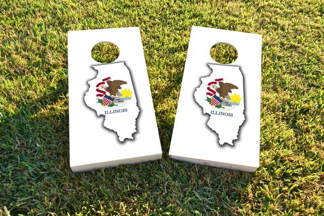 Illinois State University Border Cornhole Boards