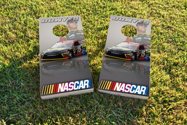 NASCAR (Clint Bowyer) Themed Custom Cornhole Board Design