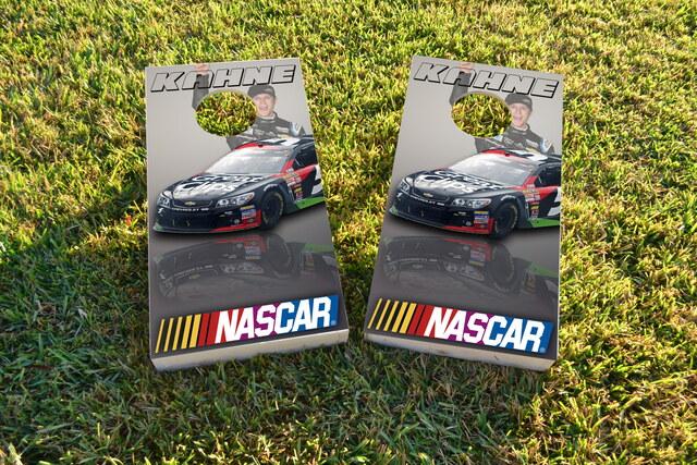 NASCAR (Kasey Kahne) Themed Custom Cornhole Board Design