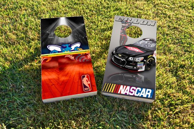 NASCAR (Austin Dillon) Themed Custom Cornhole Board Design