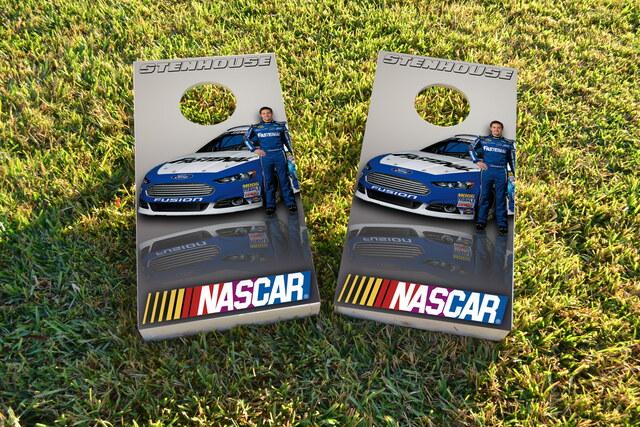 NASCAR (Ricky Stenhouse) Themed Custom Cornhole Board Design