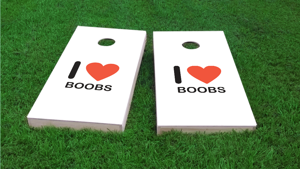 i am a simple man i like boobs and playing cornhole