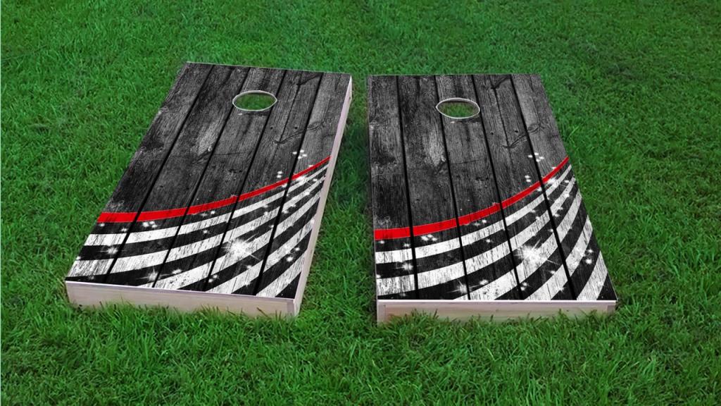 Cornhole Hand Painted Player Sets – TorchedKC