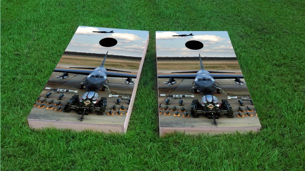 Cornhole Boards - Custom Cornhole Boards - Airplanes - All American Tailgate