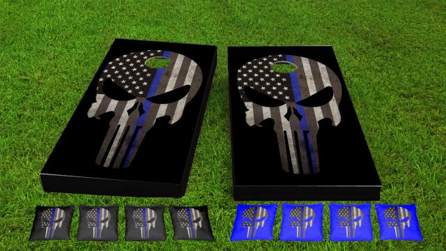 Original Punisher Thin Blue Line Game Set