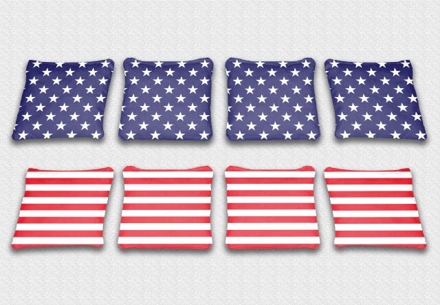 Unfilled Stars & Stripes Bags