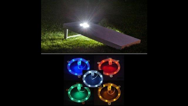 Cornhole LED Hole Lights