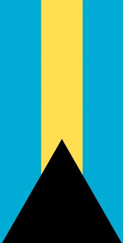 Bahamas National Flag Themed Custom Cornhole Board Design