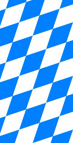 Bavaria National Flag Themed Custom Cornhole Board Design