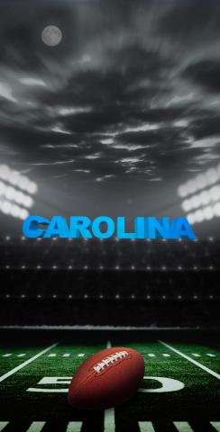 Carolina Football Themed Custom Cornhole Board Design