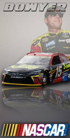 NASCAR (Clint Bowyer) Themed Custom Cornhole Board Design