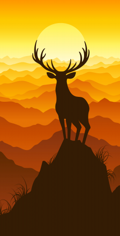 Deer Buck Mountain Sunset