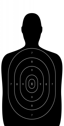 Gun Range Target
