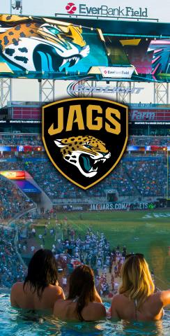 NFL Stadium (Jacksonville Jaguars) Themed Custom Cornhole Board Design