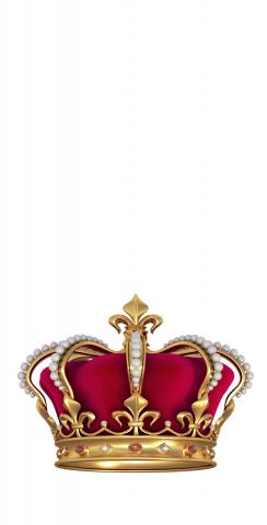 King Queen Crown Themed Custom Cornhole Board Design