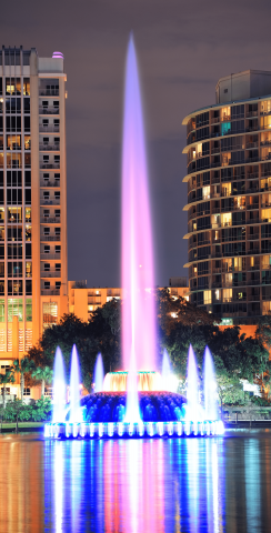 Orlando Lake Eola Fountain