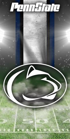 NCAA Field (Penn State Nittany Lions) Themed Custom Cornhole Board Design