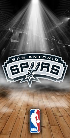 NBA Team (San Antonio Spurs) Themed Custom Cornhole Board Design