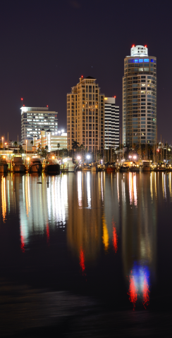 St. Petersburg Skyline