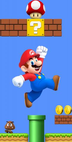 Super Mario Brother - Mario Themed Custom Cornhole Board Design