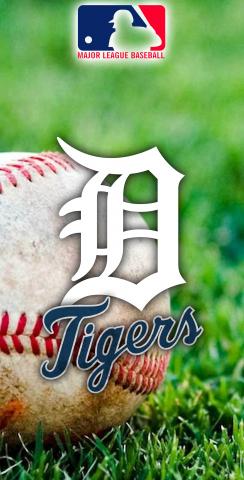 MLB (Detroit Tigers) Themed Custom Cornhole Board Design