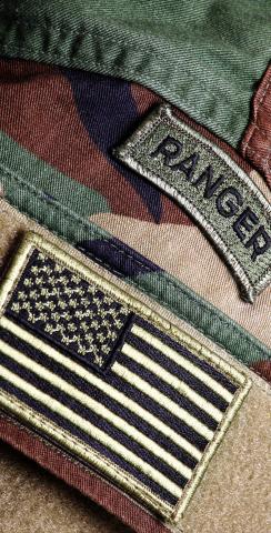 US Army Ranger Themed Cornhole Board Design