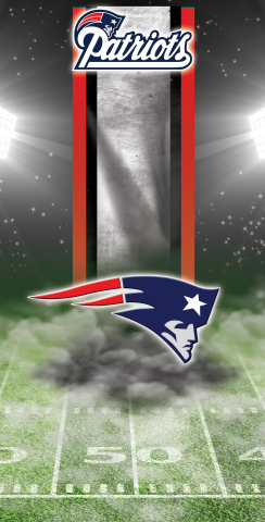 NFL New England Patriots Themed Custom Cornhole Board Design