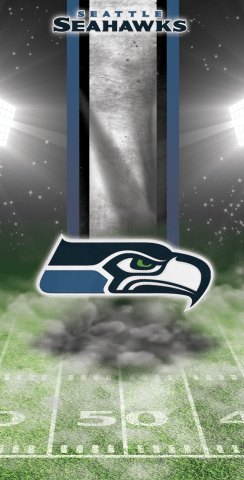 NFL Seattle Seahawks Themed Custom Cornhole Board Design