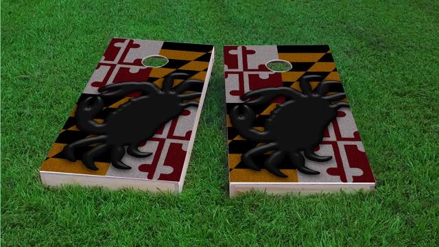 Maryland Flag Black Crab