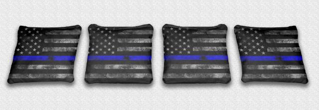 Police Worn Thin Blue Line