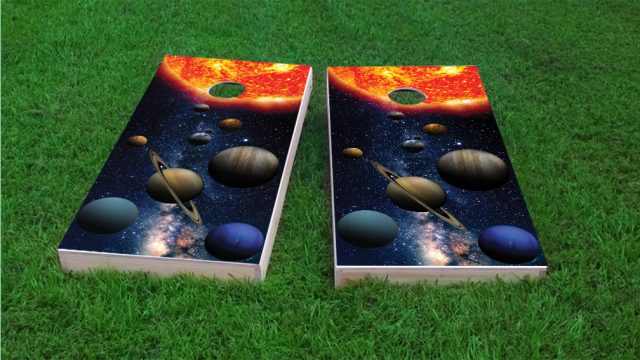 Solar System Cornhole Game Set