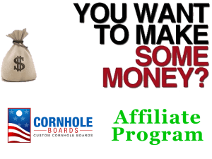 You + Cornhole = Extra Cash