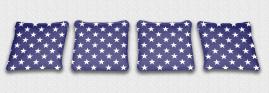 American Flag - Stars themed custom cornhole board design for game sets and prints/wraps.