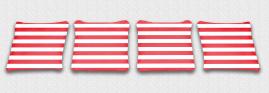 American Flag - Stripes themed custom cornhole board design for game sets and prints/wraps.