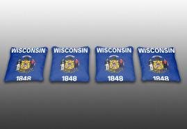 Wisconsin State Flag Specialty Bags
